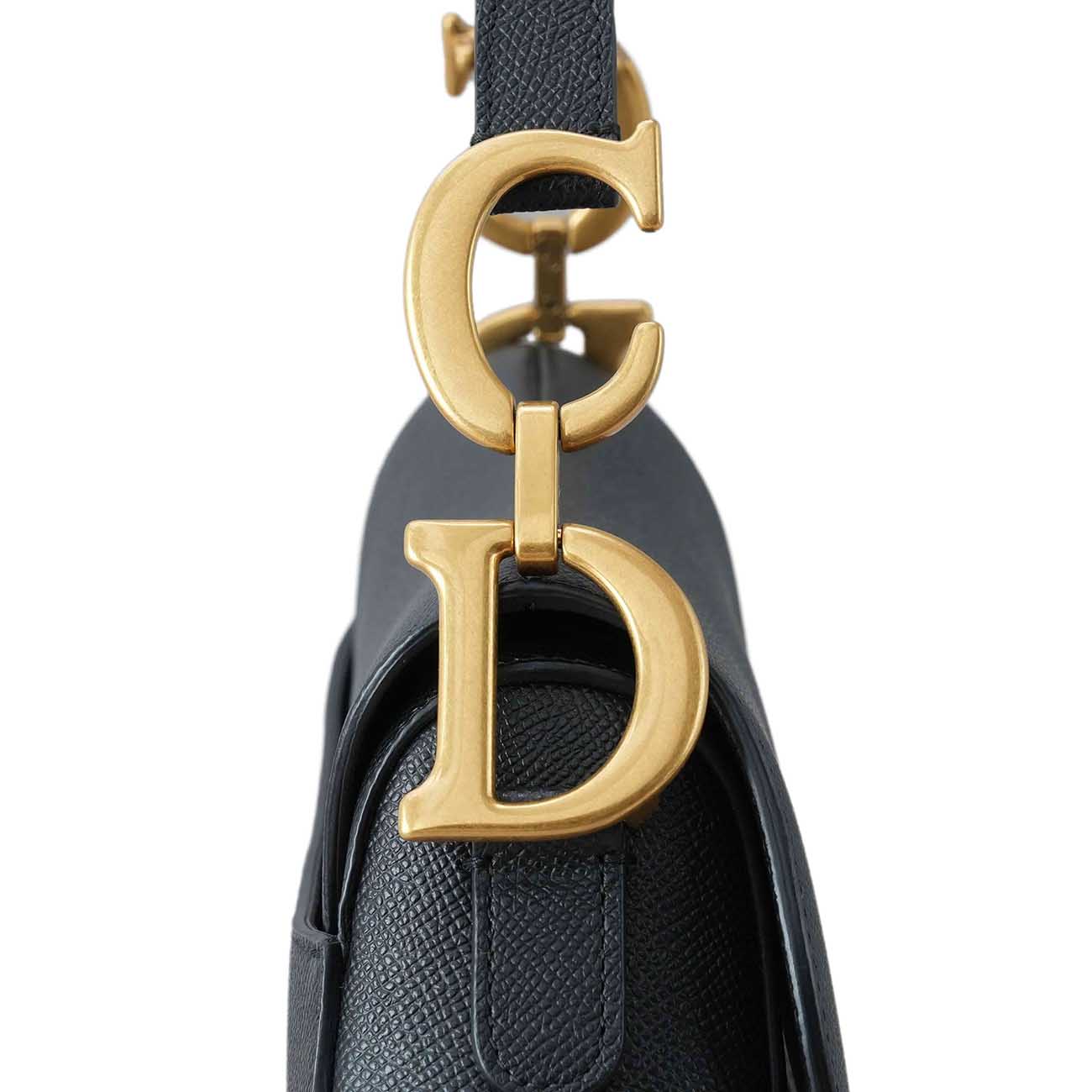 CHRISTIAN DIOR(USED)크리스찬디올 카프스킨 새들 백